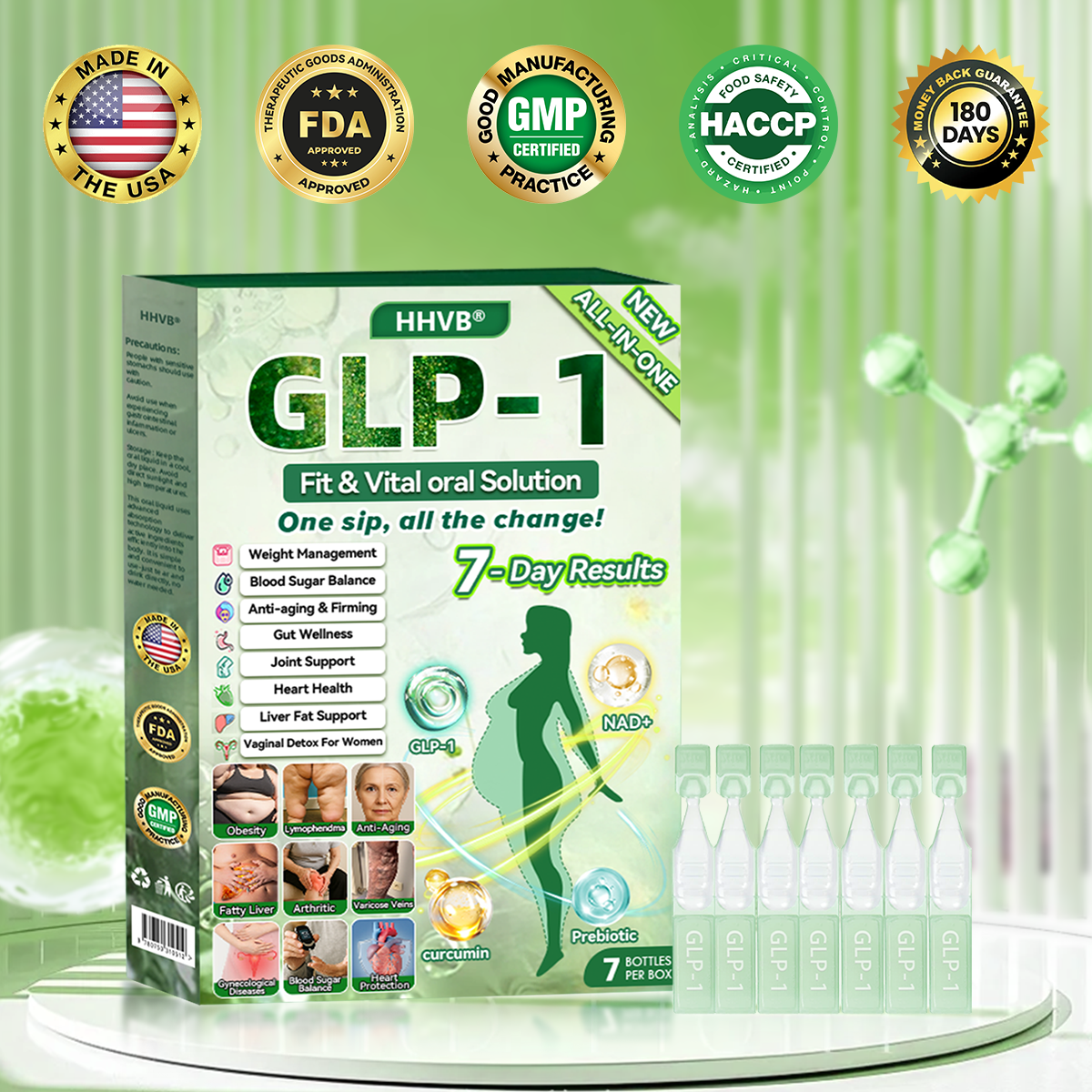 𝑶𝒇𝒇𝒊𝒄𝒊𝒂𝒍 𝑺𝒕𝒐𝒓𝒆 | 𝗛𝗛𝙑𝐵®🌈𝐺𝐿𝑃-𝟏 ALL-𝑰𝑵-𝑶𝑵𝑬 Fit&amp;Vital 𝑶𝒓𝒂𝒍 𝑳𝒊𝒒𝒖𝒊𝒅 (𝐉𝐮𝐬𝐭 𝐨𝐧𝐜𝐞 𝐚 𝐝𝐚𝐲, 𝐯𝐢𝐬𝐢𝐛𝐥𝐞 𝐜𝐡𝐚𝐧𝐠𝐞𝐬 𝐢𝐧 𝟕 𝐝𝐚𝐲𝐬）✅ 𝐅𝐨𝐫 𝐨𝐛𝐞𝐬𝐢𝐭𝐲, 𝐜𝐚𝐫𝐝𝐢𝐨𝐯𝐚𝐬𝐜𝐮𝐥𝐚𝐫 𝐡𝐞𝐚𝐥𝐭𝐡, 𝐝𝐢𝐚𝐛𝐞𝐭𝐞𝐬, 𝐬𝐥𝐞𝐞𝐩 𝐚𝐩𝐧𝐞𝐚, 𝐆𝐮𝐭 𝐇𝐞𝐚𝐥𝐭𝐡, 𝐣𝐨𝐢𝐧𝐭 𝐢𝐬𝐬𝐮𝐞𝐬, 𝐚𝐧𝐝 𝐦𝐨𝐫𝐞